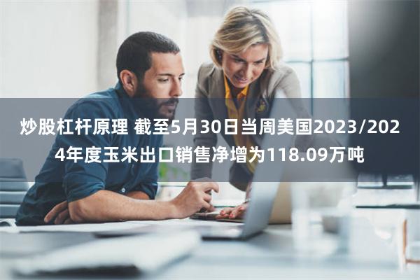 炒股杠杆原理 截至5月30日当周美国2023/2024年度玉米出口销售净增为118.09万吨